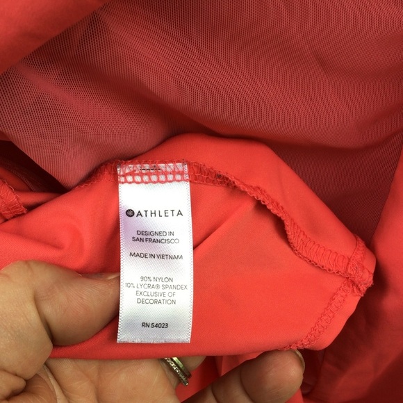 ATHLETA CORAL TANK SLEEVELESS TOP XS - Picture 5 of 6